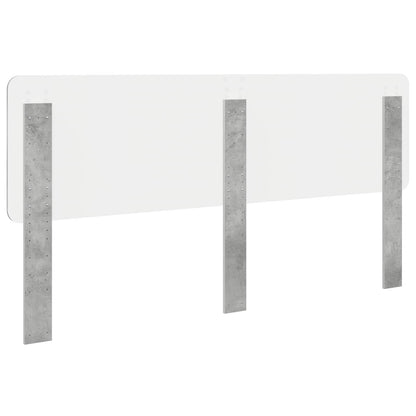 Headboard Concrete Grey Engineered wood