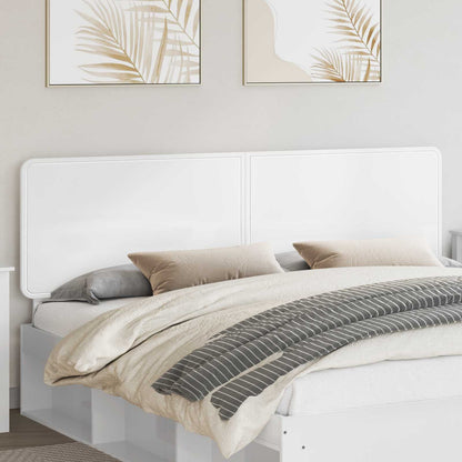 Headboard Gloss White Engineered wood