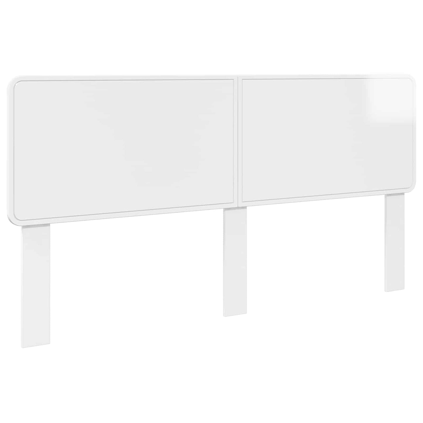 Headboard Gloss White Engineered wood
