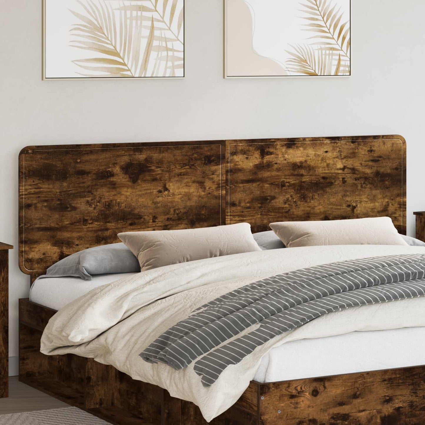 Headboard Smoked Oak Engineered wood