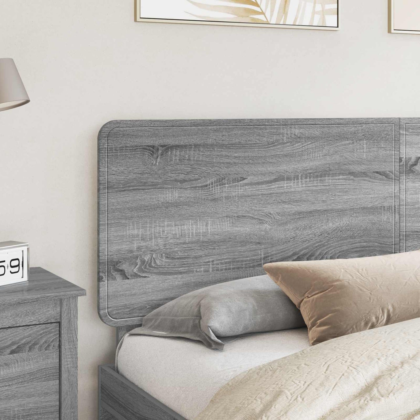 Headboard Grey Sonoma Engineered wood