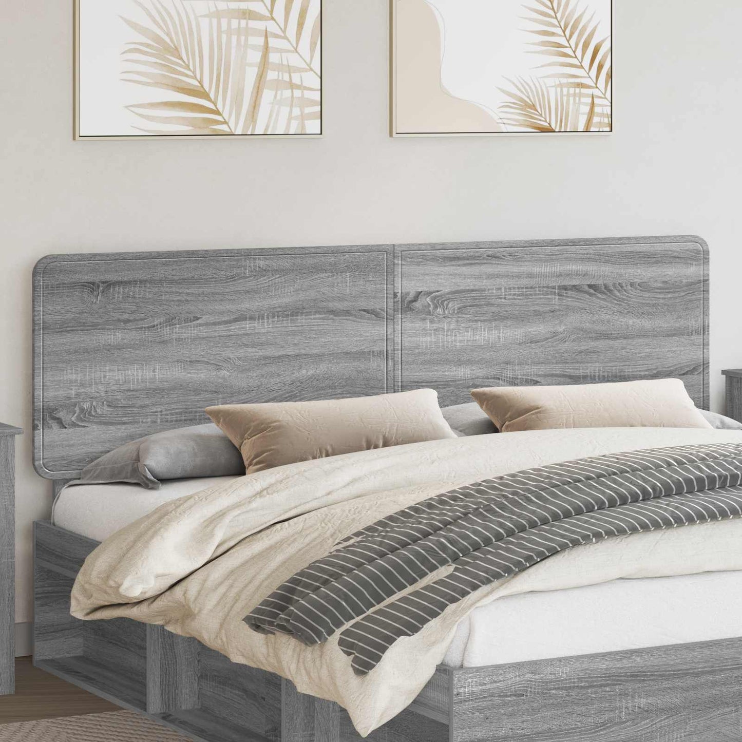 Headboard Grey Sonoma Engineered wood