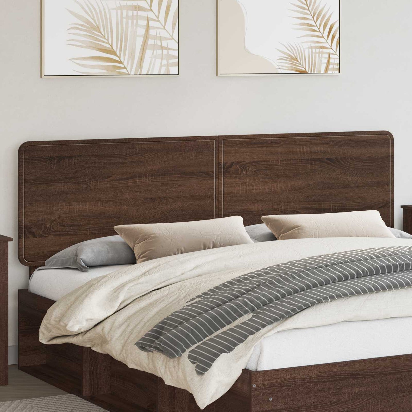 Headboard Brown Oak Engineered wood