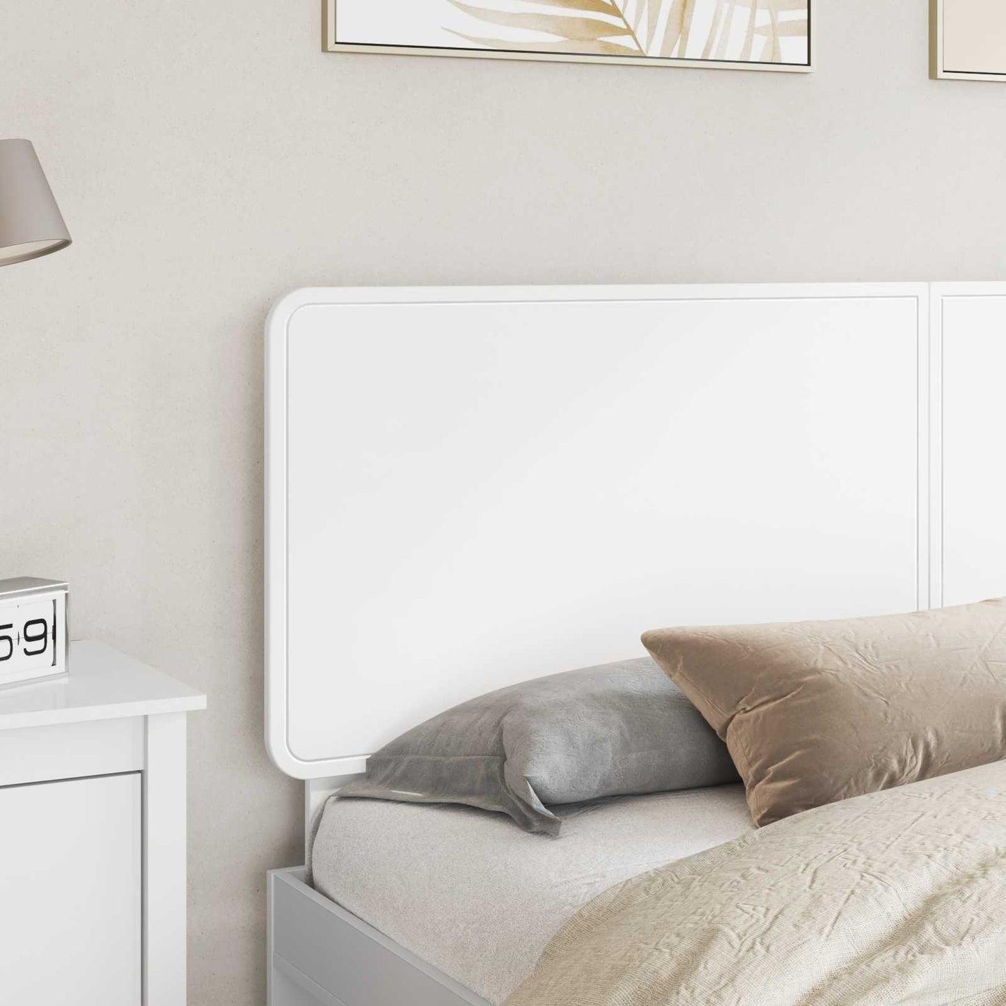 Headboard White Engineered wood