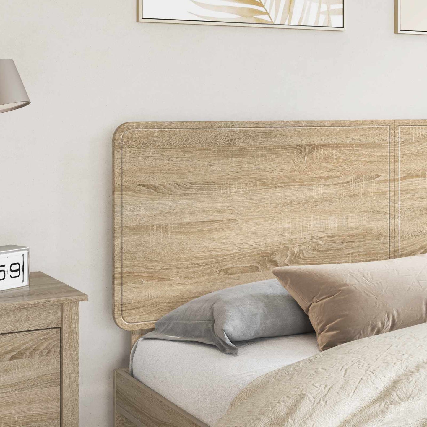 Headboard Sonoma Oak Engineered wood