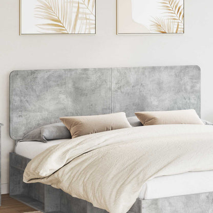 Headboard Concrete Grey Engineered wood