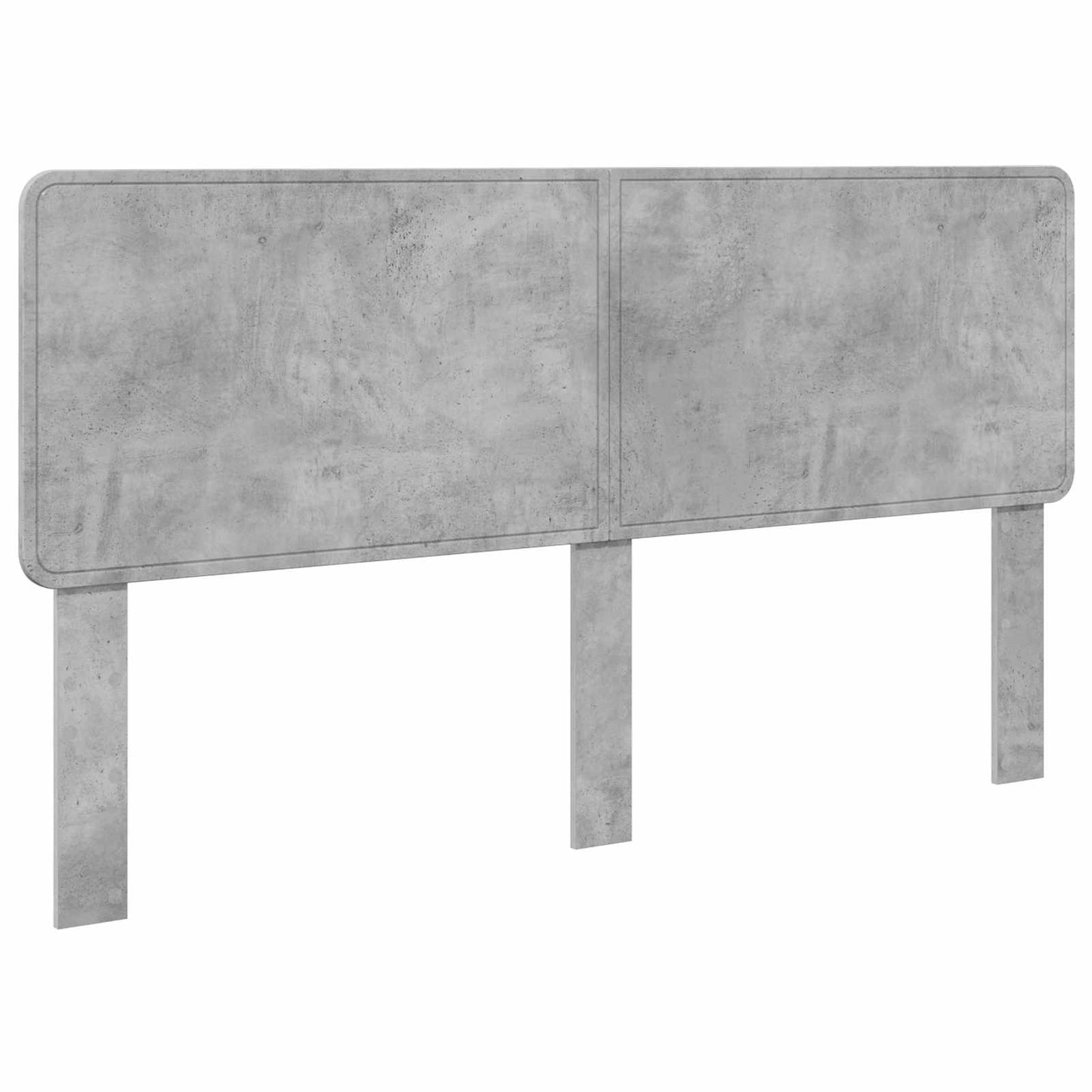 Headboard Concrete Grey Engineered wood