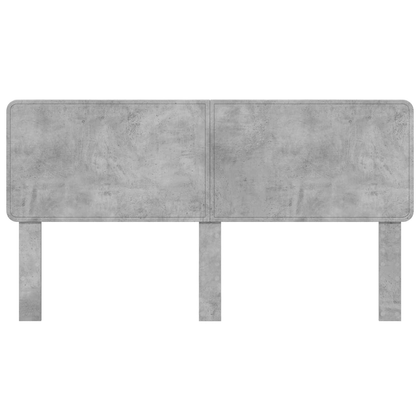 Headboard Concrete Grey Engineered wood
