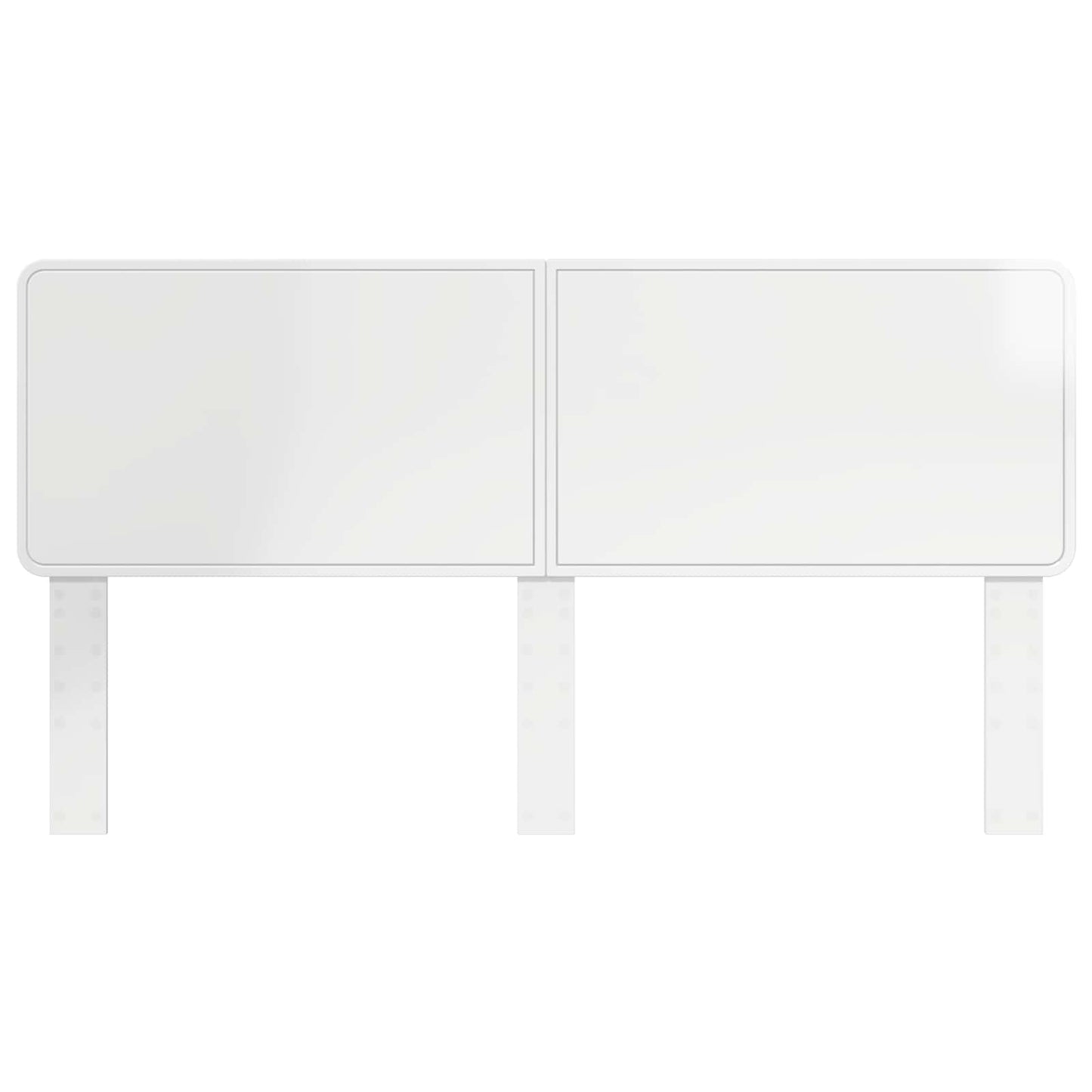 Headboard Gloss White Engineered wood
