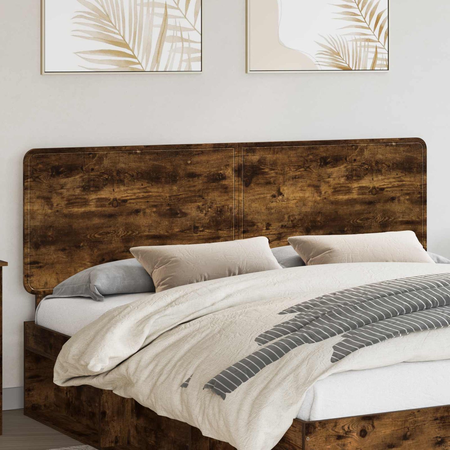 Headboard Smoked Oak Engineered wood