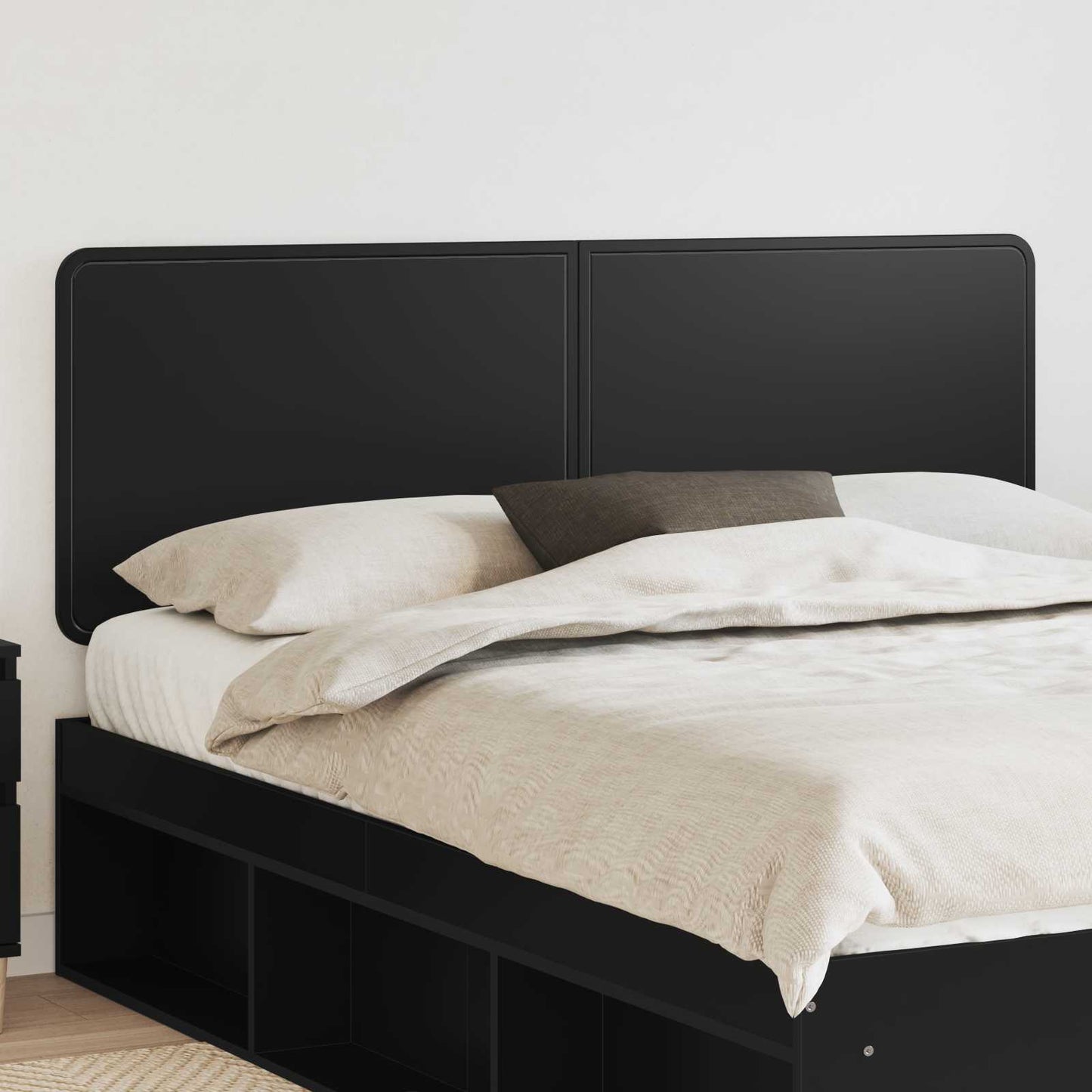 Headboard Black Oak Engineered wood