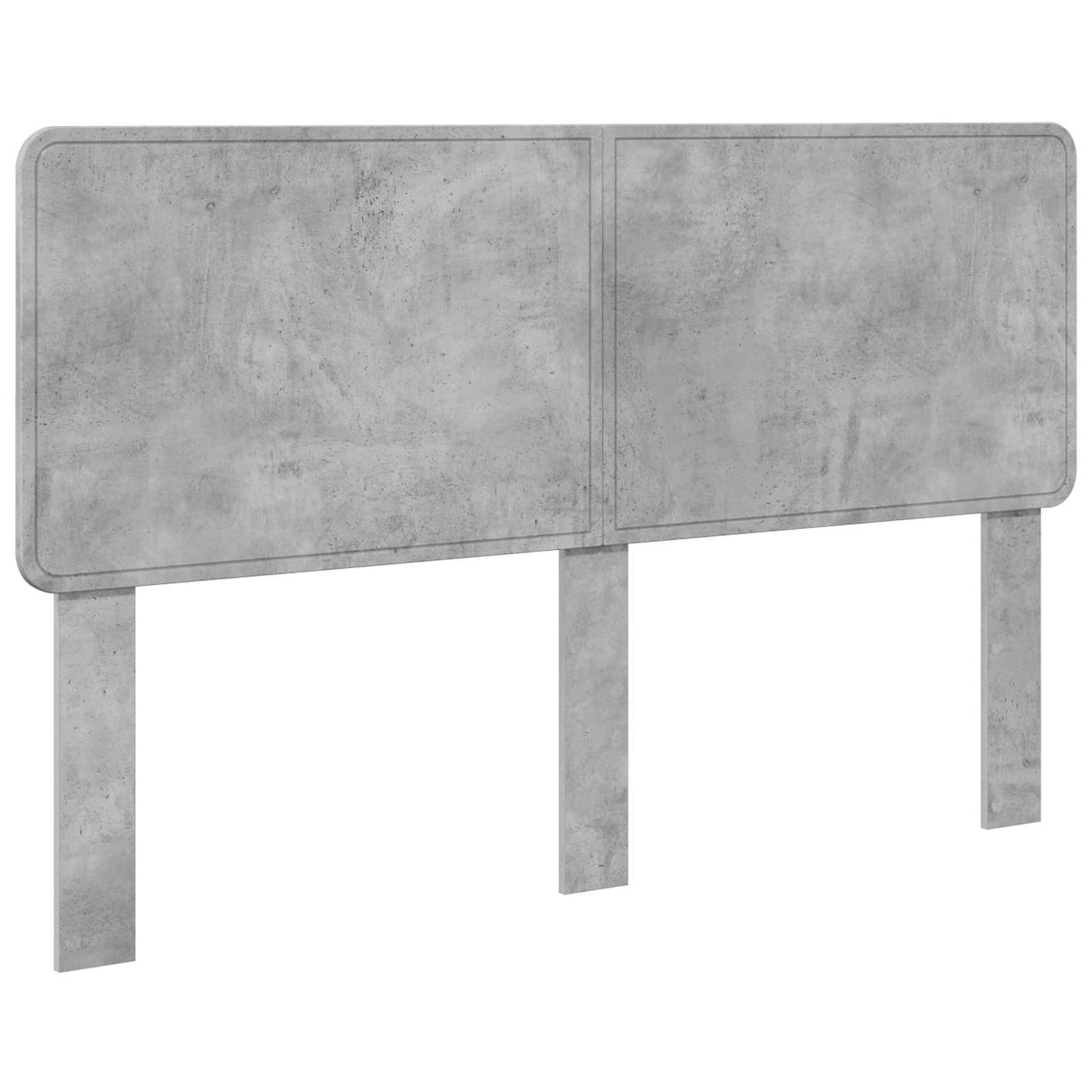 Headboard Concrete Grey Engineered wood