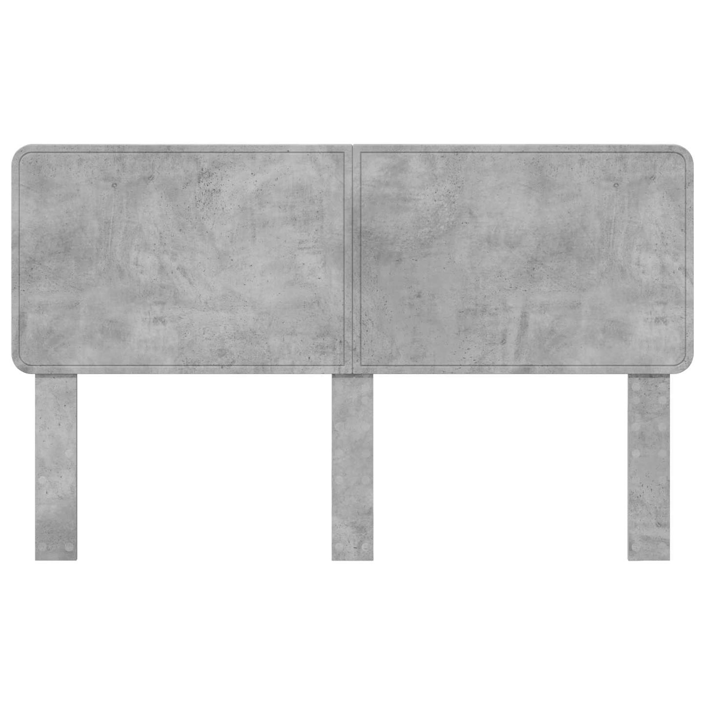 Headboard Concrete Grey Engineered wood