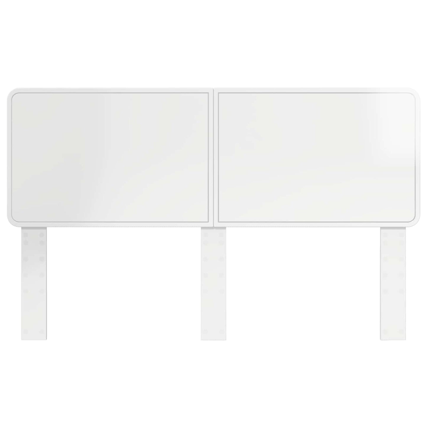 Headboard Gloss White Engineered wood