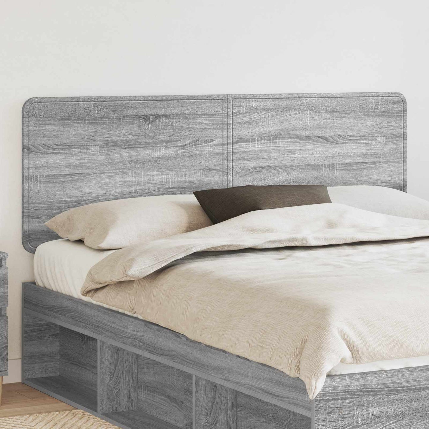 Headboard Grey Sonoma Engineered wood