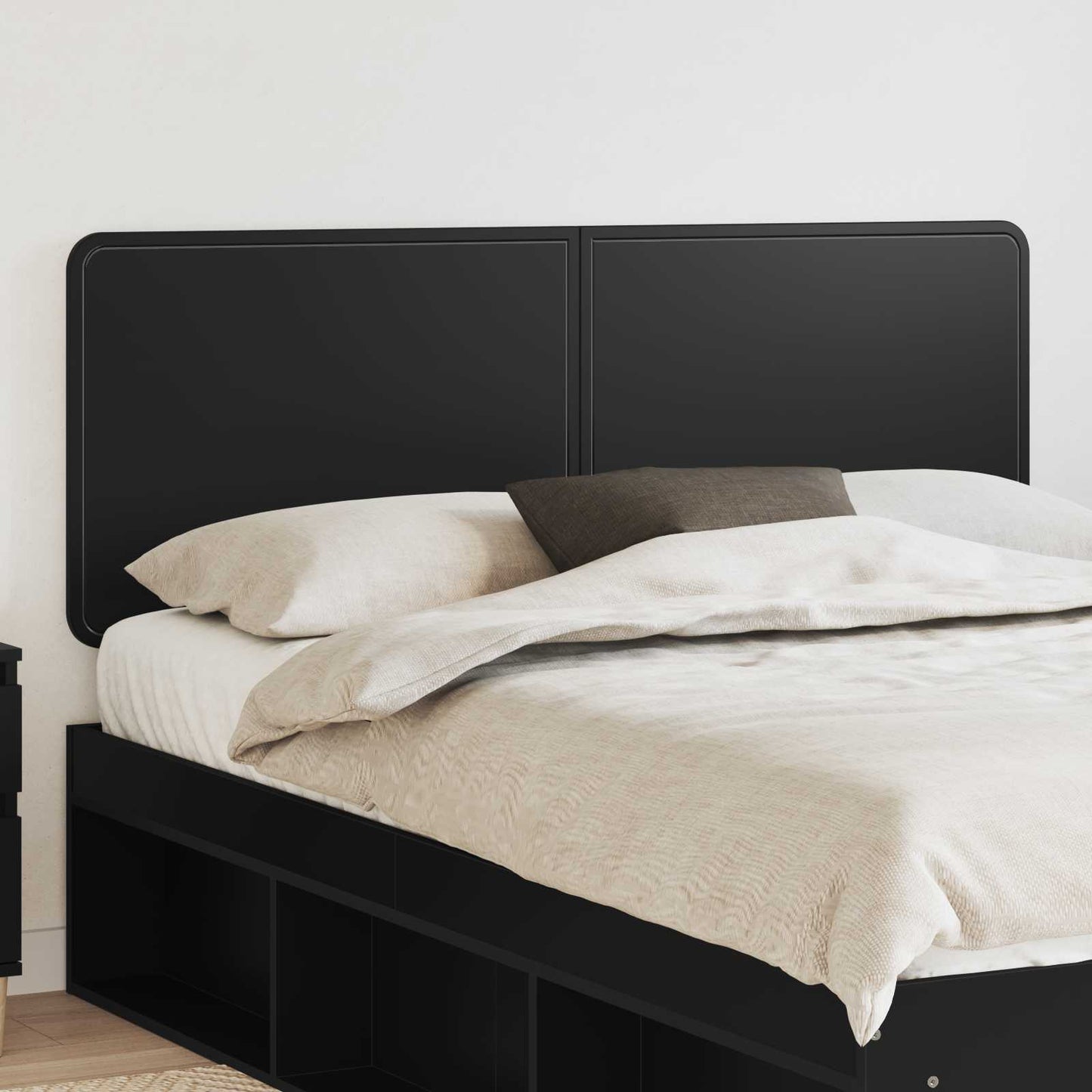 Headboard Black Oak Engineered wood