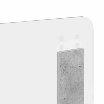 Headboard Concrete Grey Engineered wood