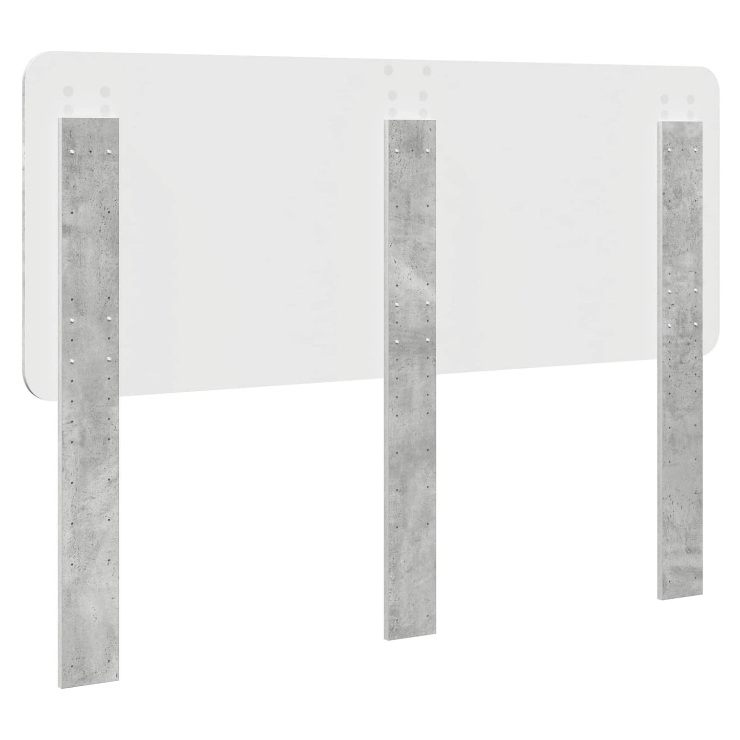 Headboard Concrete Grey Engineered wood