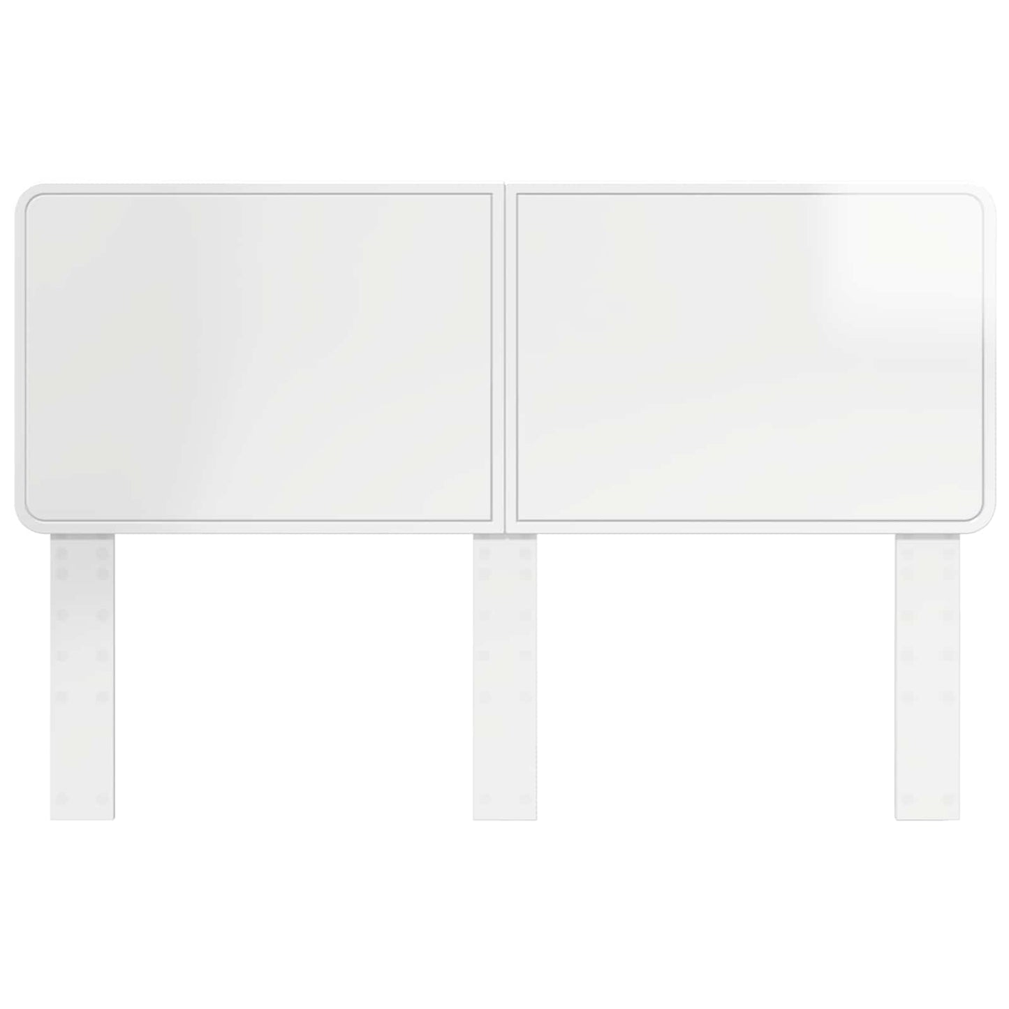 Headboard Gloss White Engineered wood
