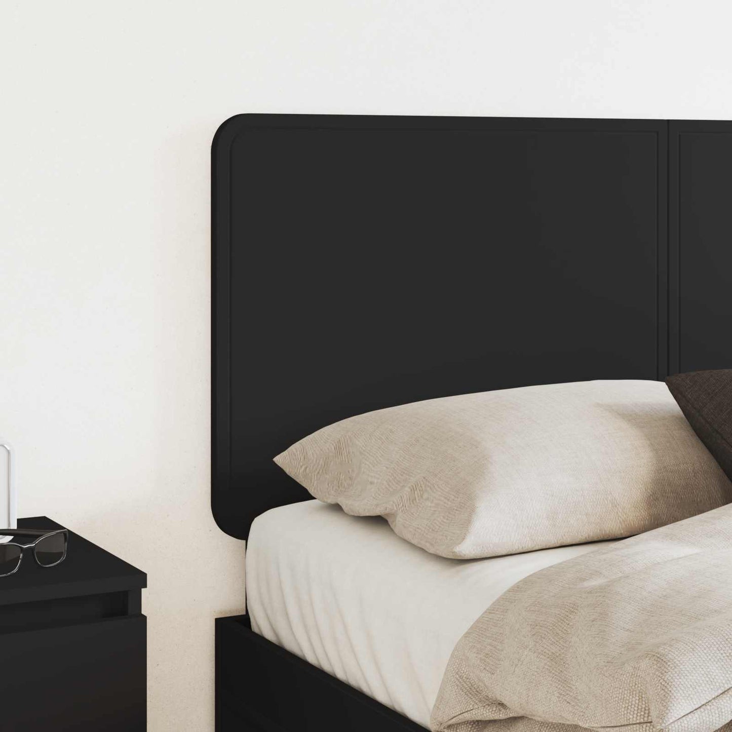 Headboard Black Oak Engineered wood