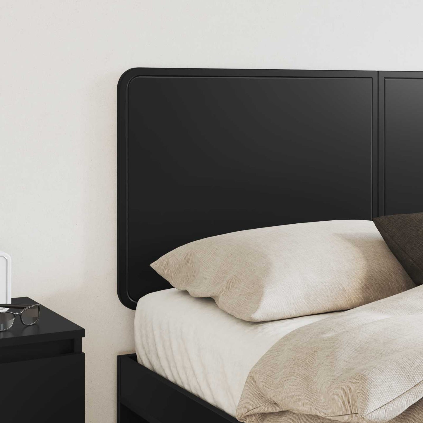Headboard Black Oak Engineered wood