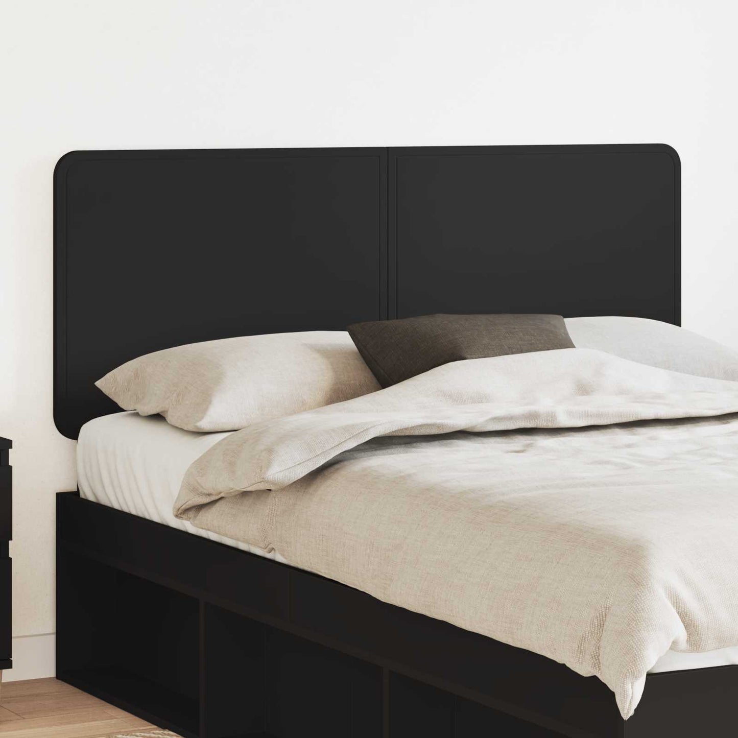Headboard Black Oak Engineered wood