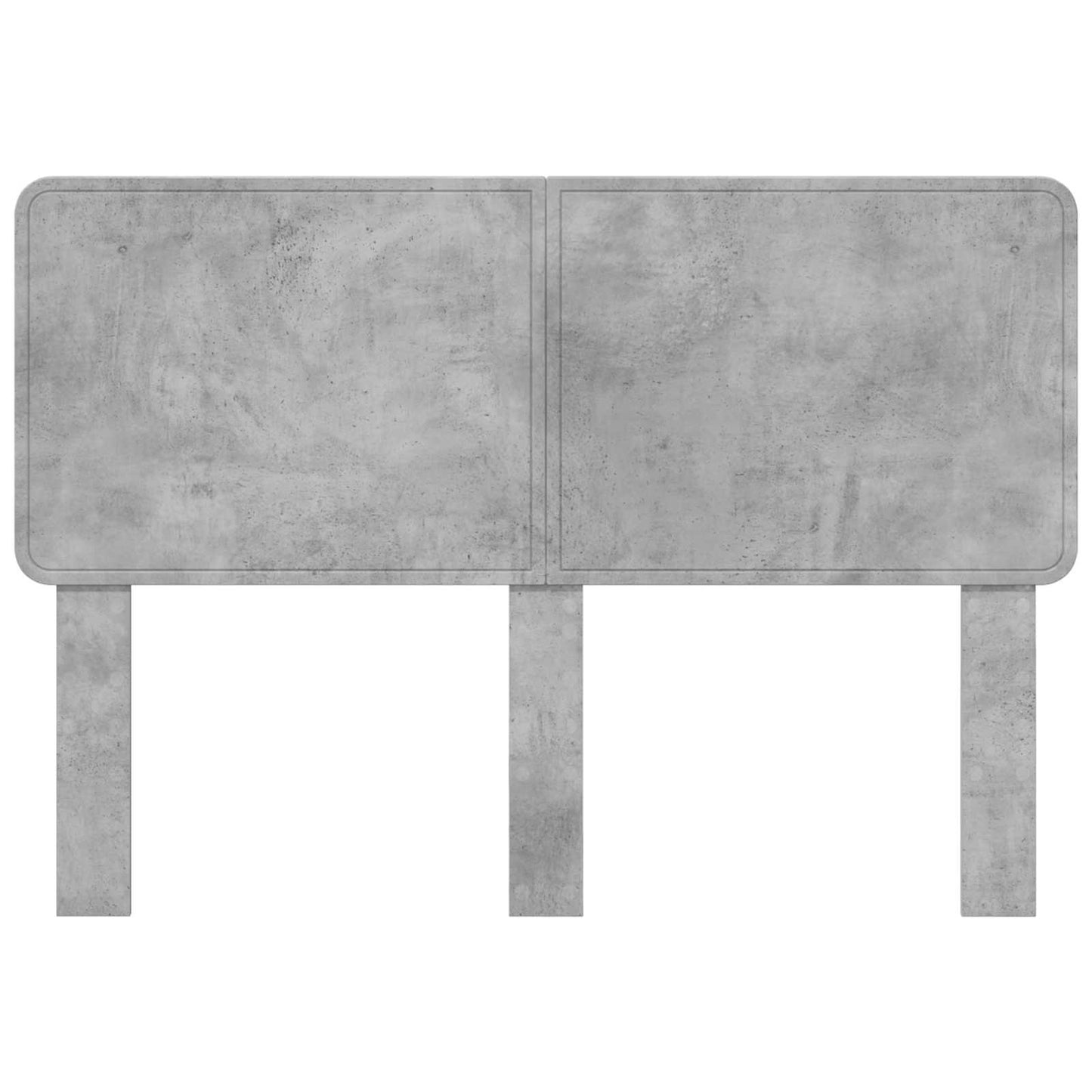 Headboard Concrete Grey Engineered wood
