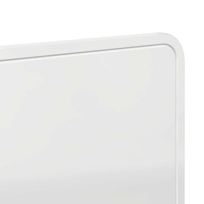 Headboard Gloss White Engineered wood