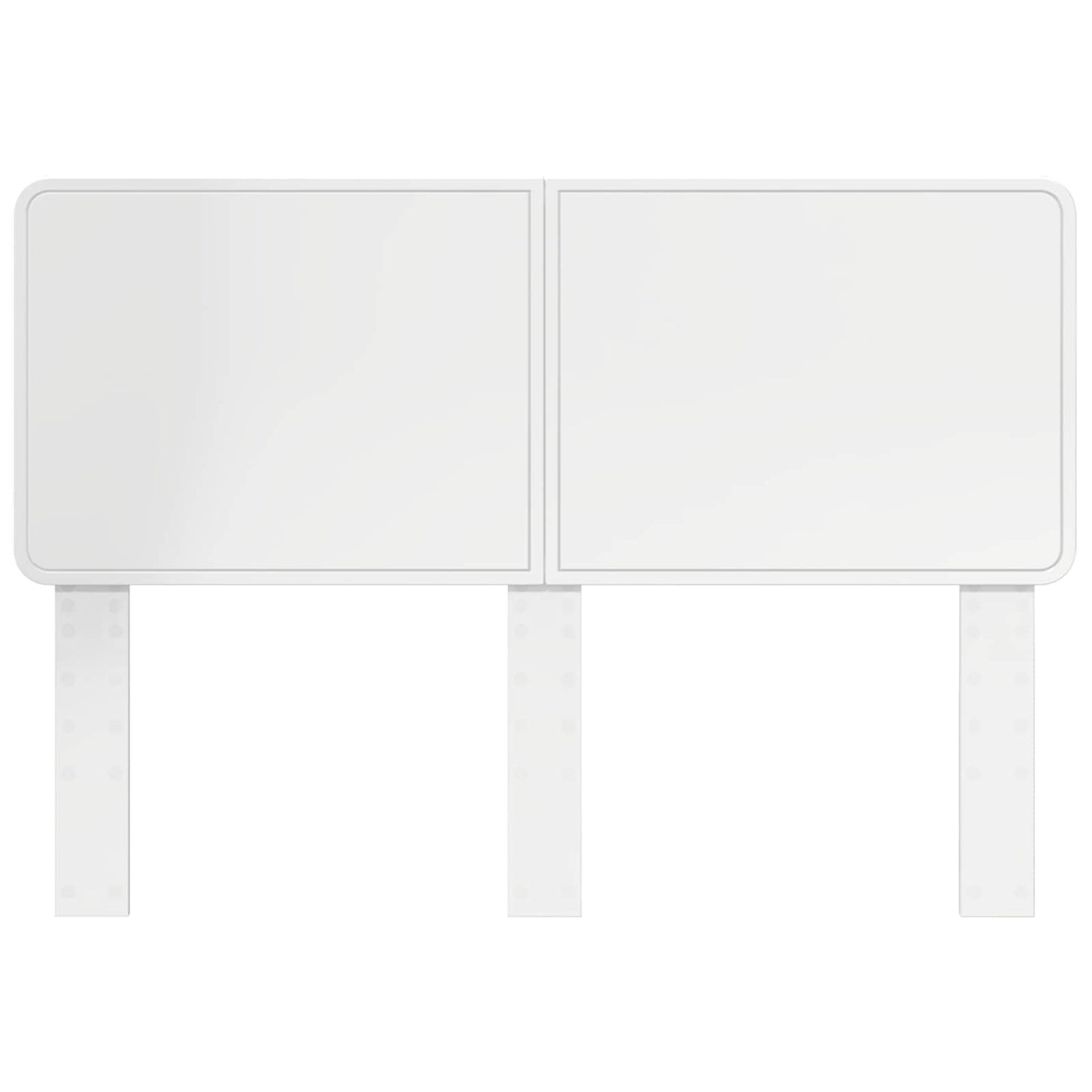 Headboard Gloss White Engineered wood