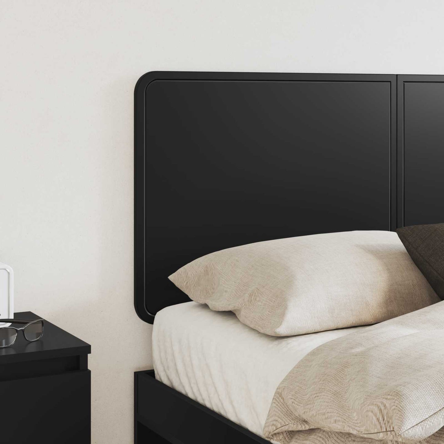 Headboard Black Oak Engineered wood