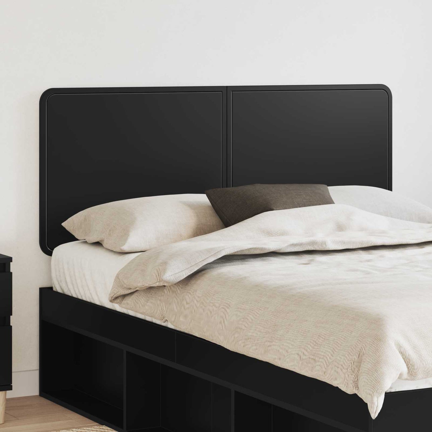 Headboard Black Oak Engineered wood