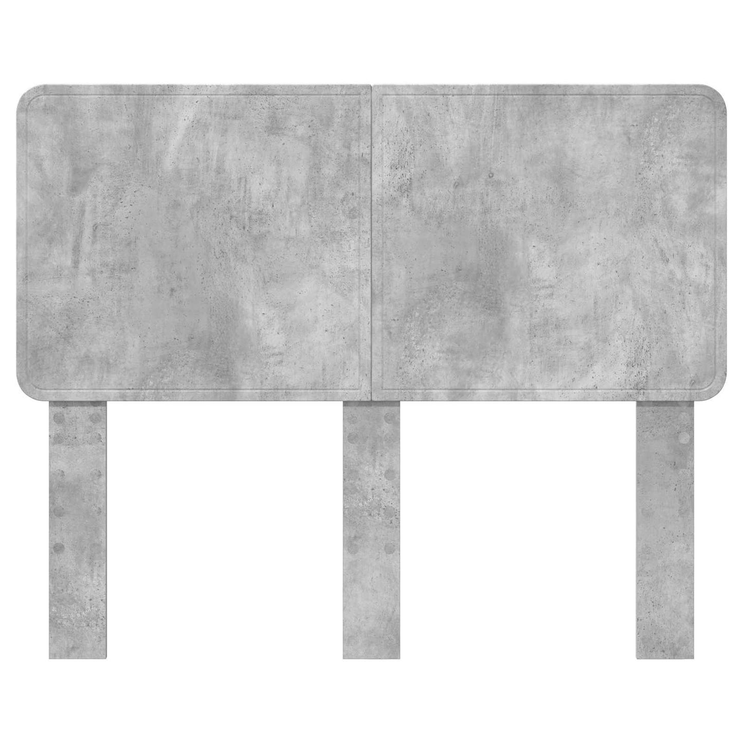 Headboard Concrete Grey Engineered wood