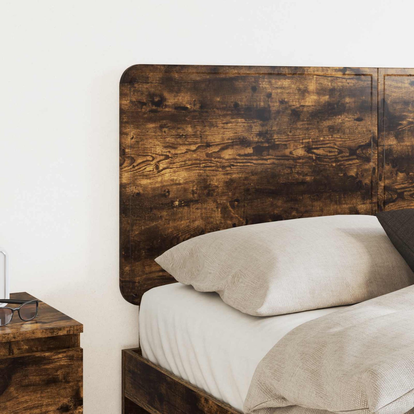 Headboard Smoked Oak Engineered wood