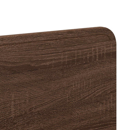 Headboard Brown Oak 100 cm Engineered wood