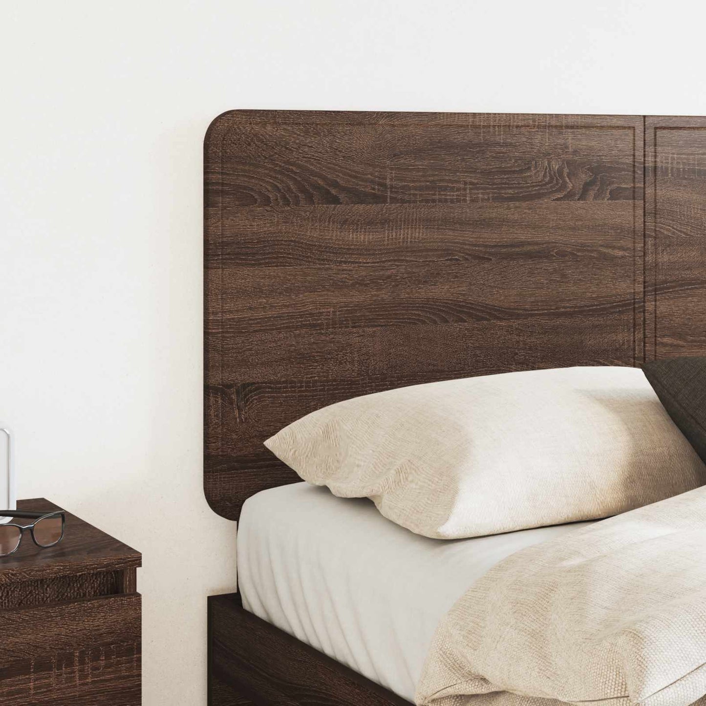 Headboard Brown Oak 100 cm Engineered wood