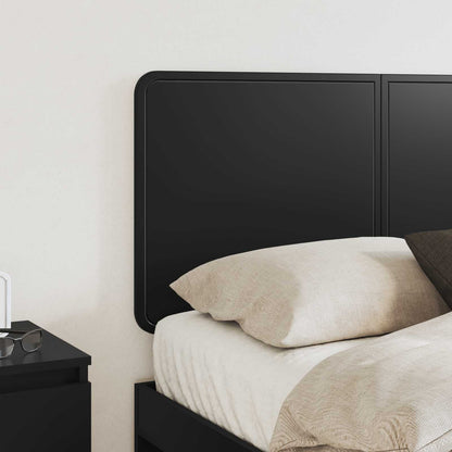 Headboard Black Engineered wood