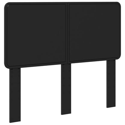 Headboard Black Engineered wood