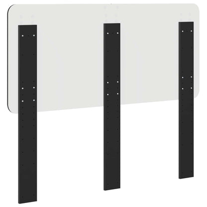 Headboard Black Engineered wood