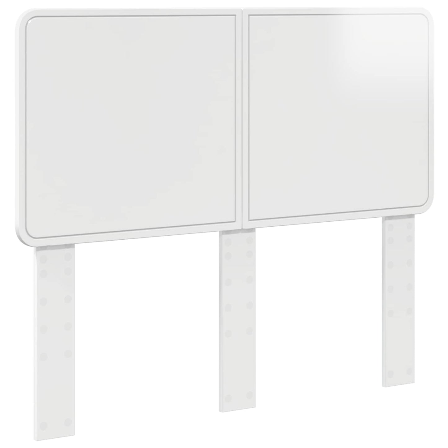 Headboard Gloss White Engineered wood