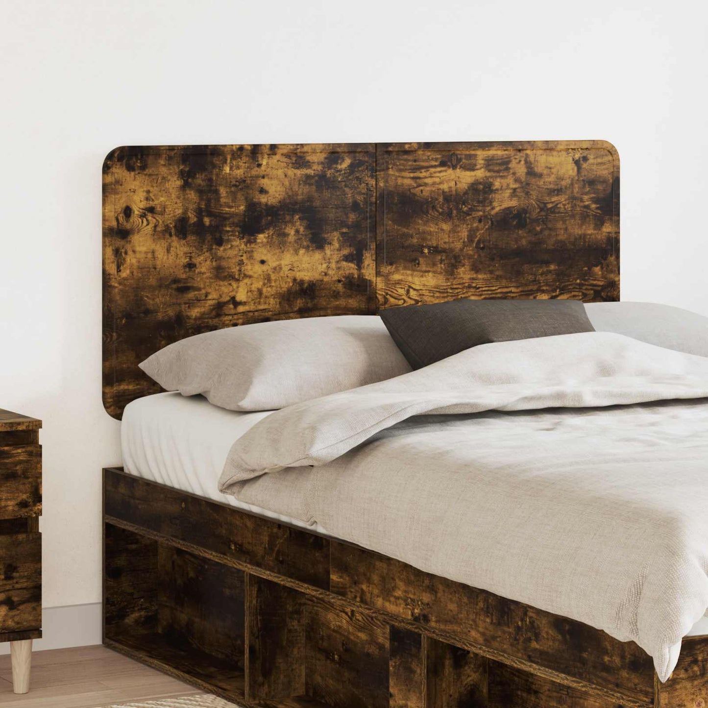 Headboard Smoked Oak Engineered wood