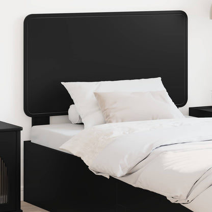 Headboard Black Engineered wood