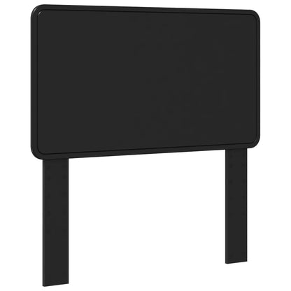 Headboard Black Engineered wood