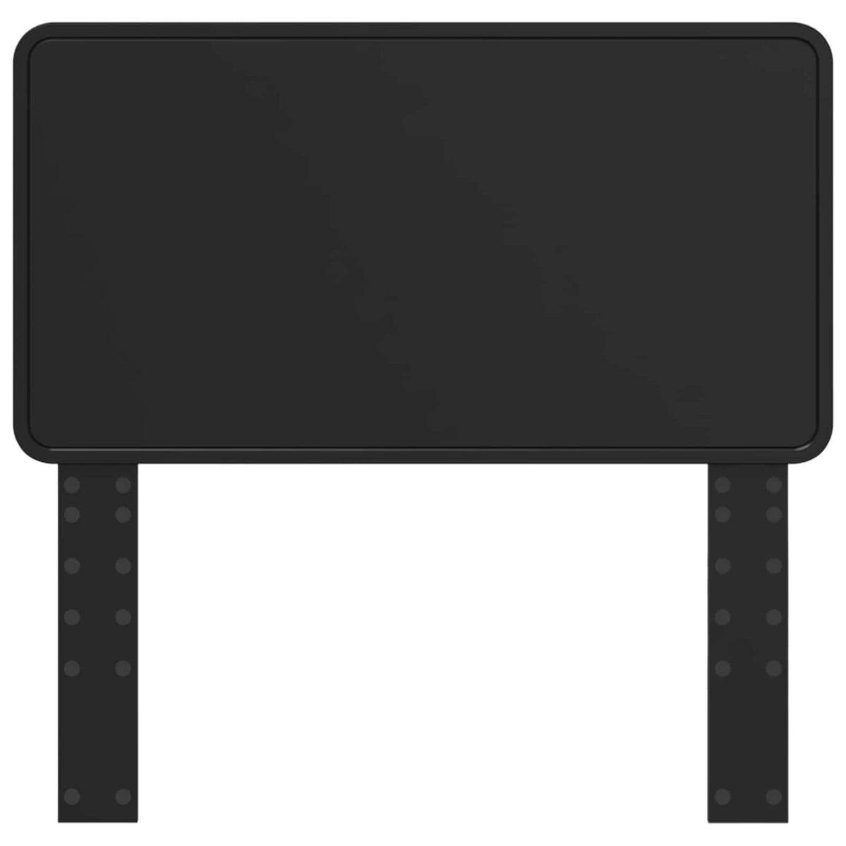 Headboard Black Engineered wood