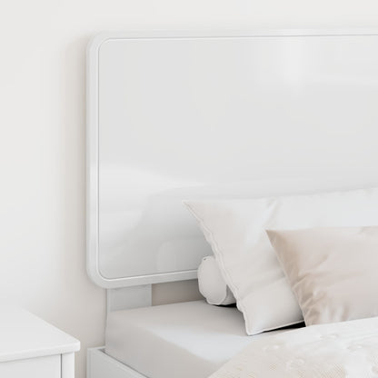 Headboard High Gloss White Engineered wood