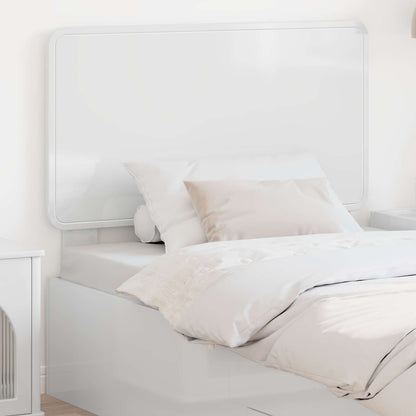Headboard High Gloss White Engineered wood
