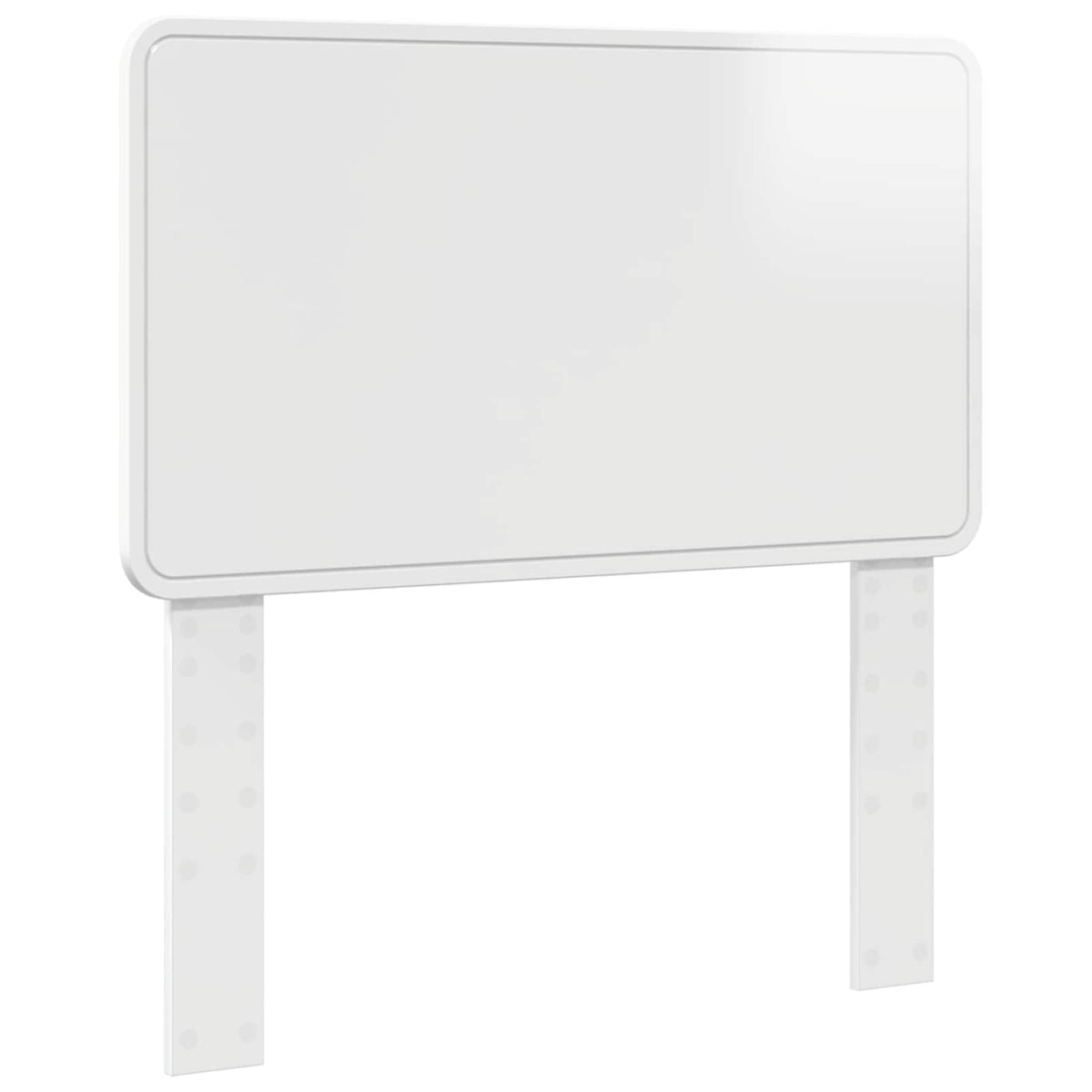 Headboard High Gloss White Engineered wood