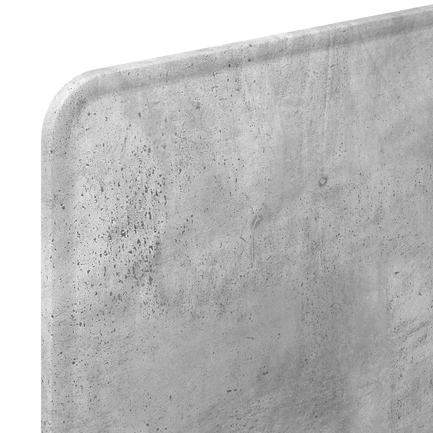 Headboard Concrete Grey Engineered wood