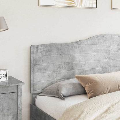 Headboard Concrete Grey Engineered wood