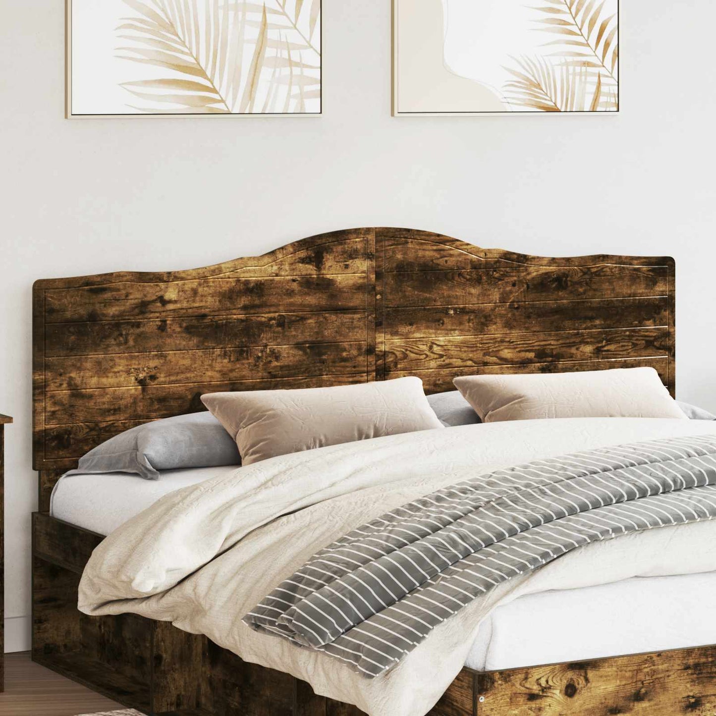 Headboard Smoked Oak Engineered wood