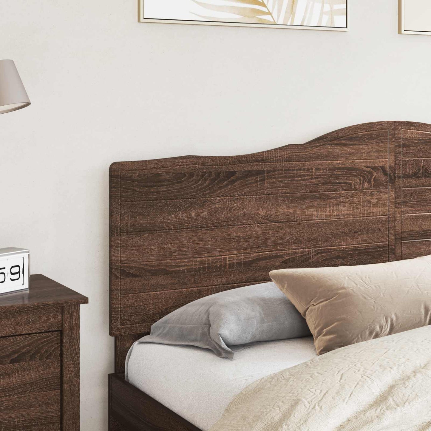 Headboard Brown Oak Engineered wood